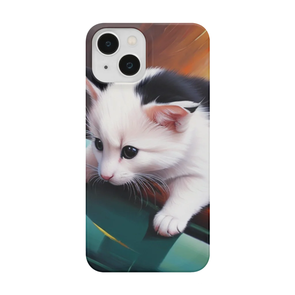 みどりの森の猫 Smartphone Case