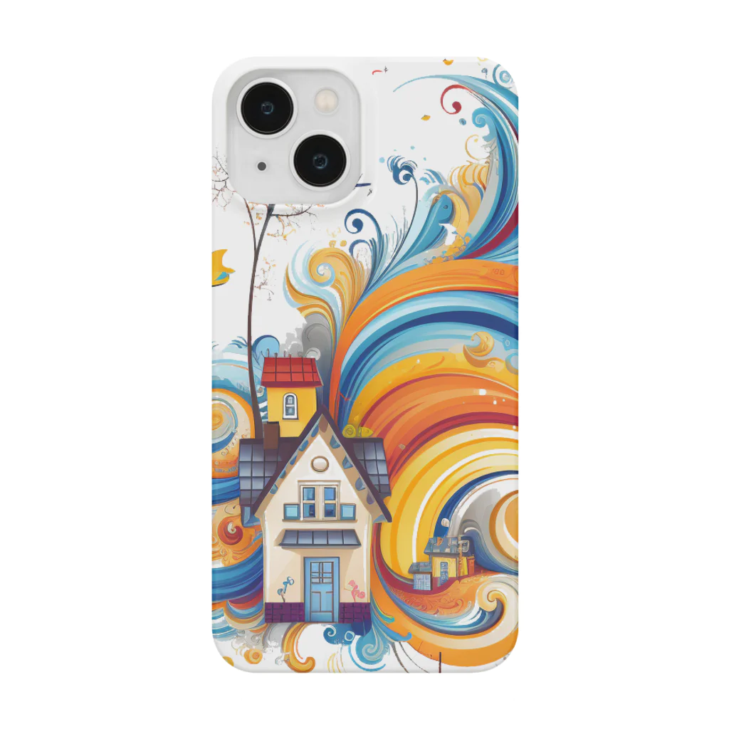 BunnyBloomのColorful windy Smartphone Case