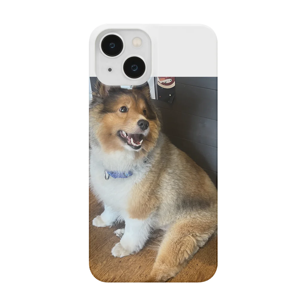 もふもふ犬ソア君SHOPの愛らしいモフモフ犬グッズ スマホケース