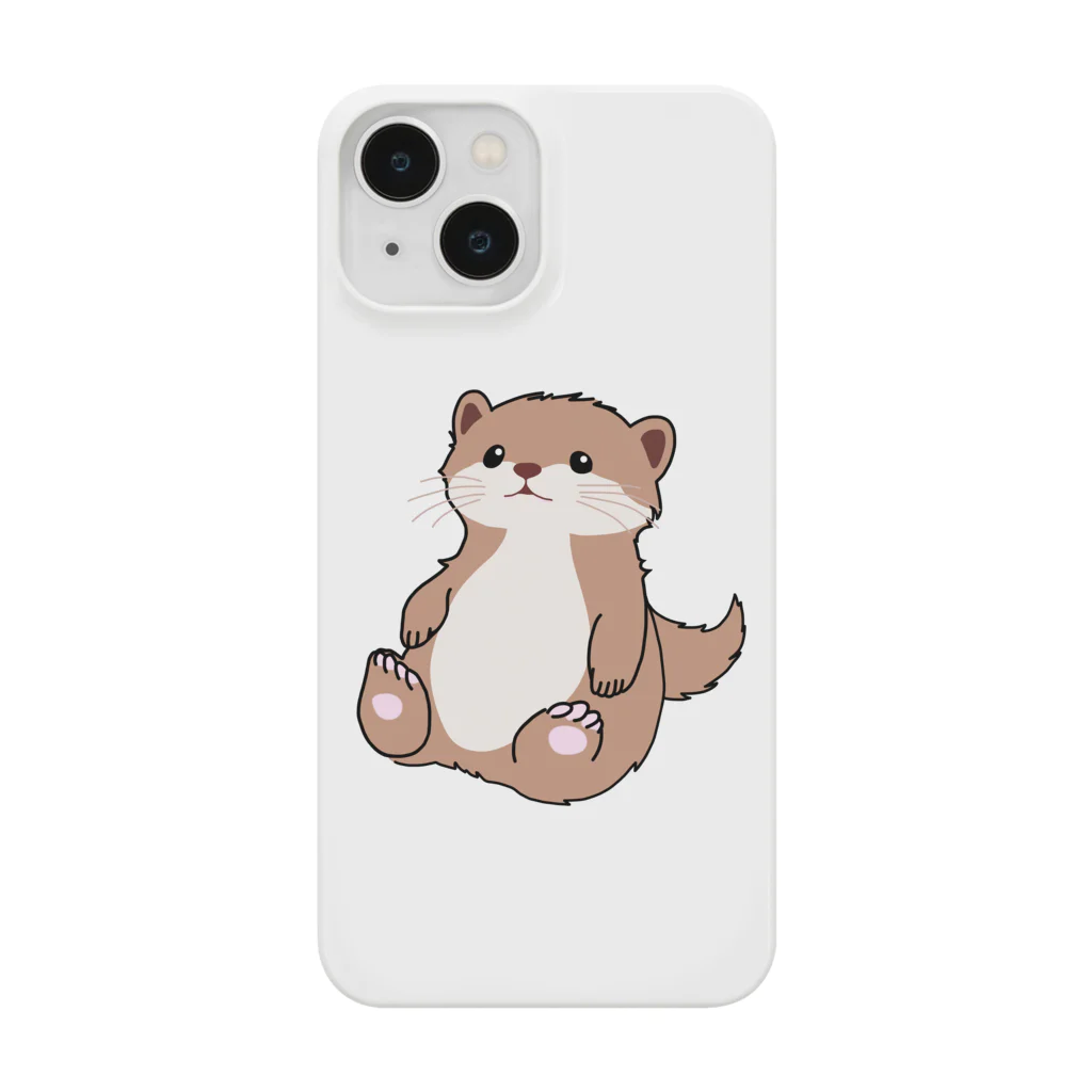 Ponjuのキュートなカワウソ Smartphone Case