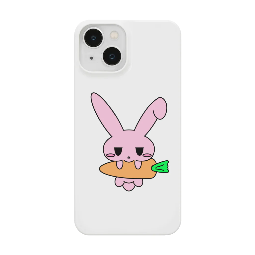 ムスっと！のムスっとうさちゃん Smartphone Case