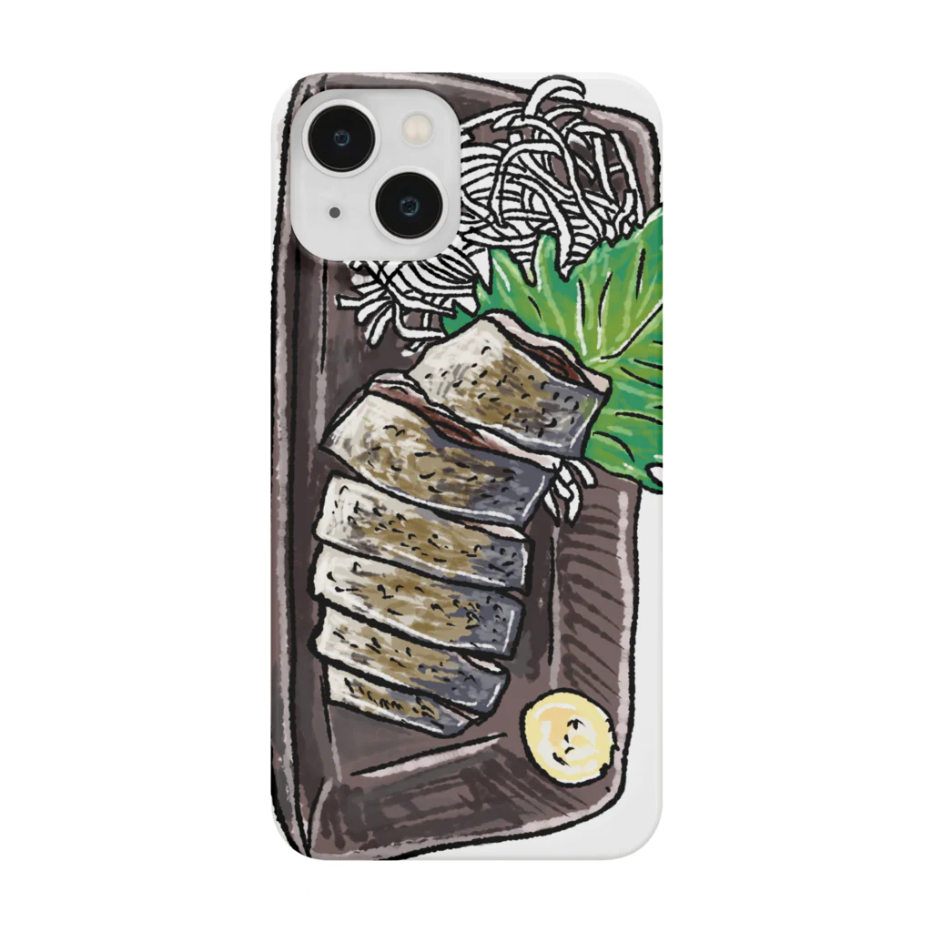 donmakiの炙りしめ鯖（縦） Smartphone Case