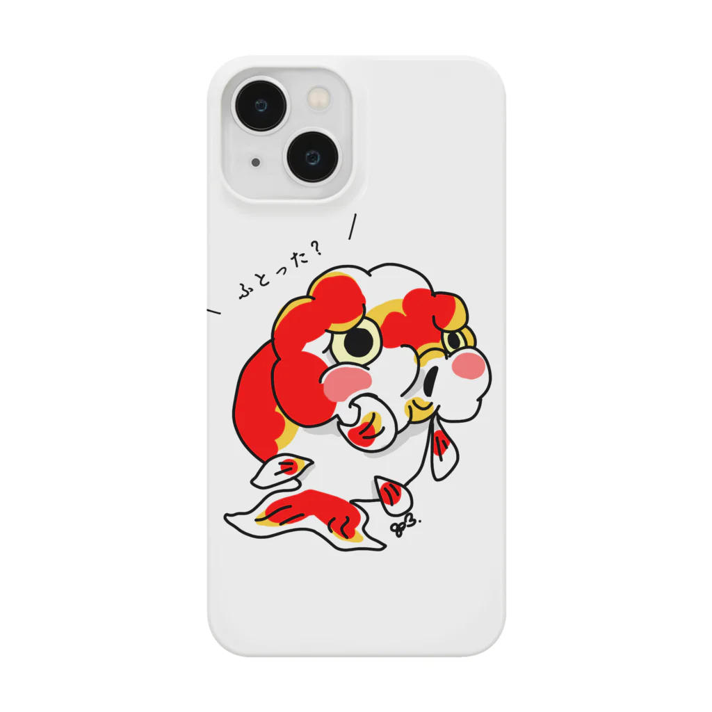 Ranchu_803のらんちゅう　ふとった？ スマホケース