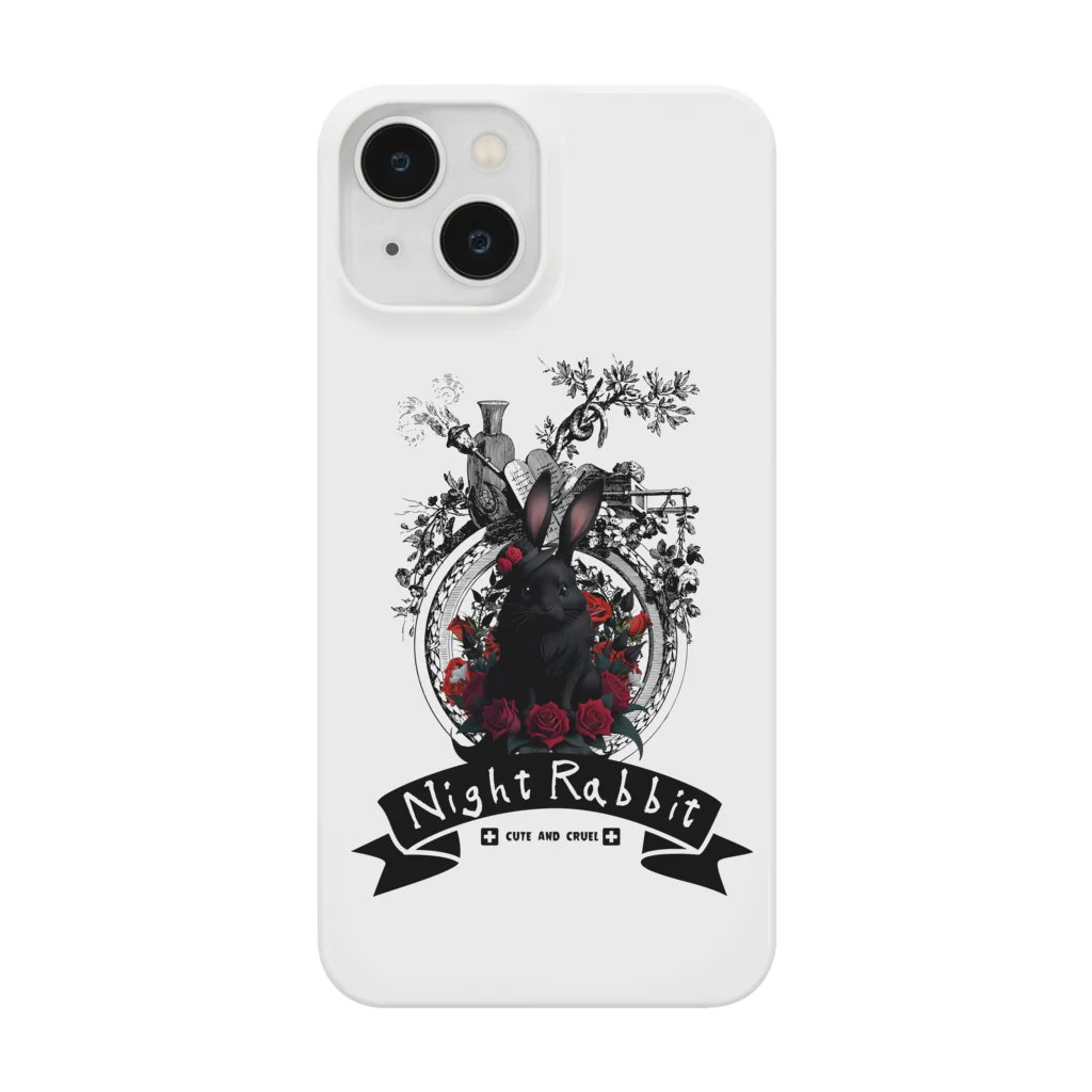 ㌍のるつぼのNight Rabbit Smartphone Case