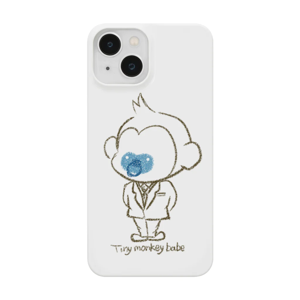 Tiny monkey babeのTiny monkey babe スーツ Smartphone Case