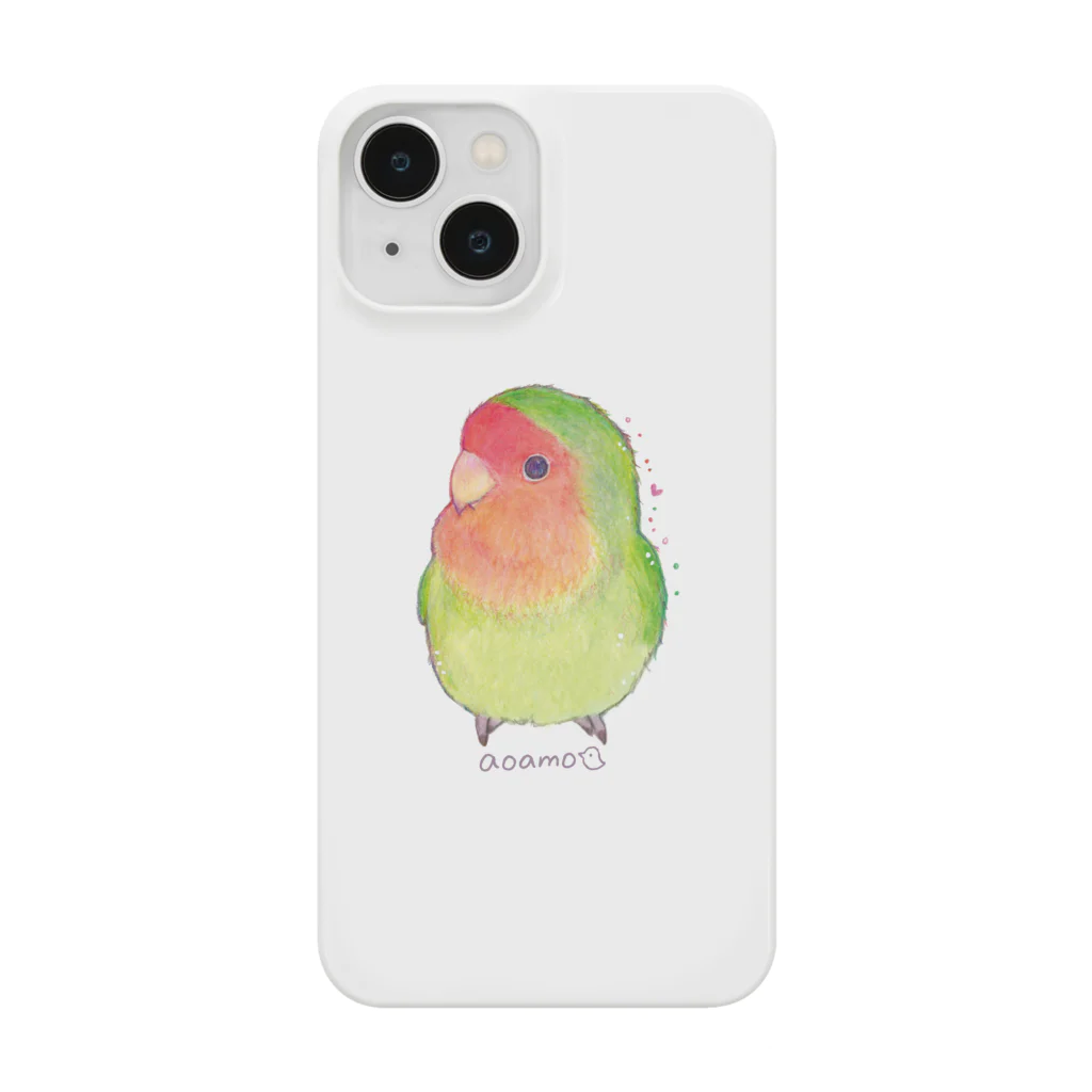 aoamo shopのコザクラインコノーマル スマホケース