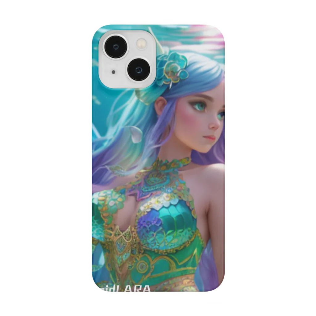 💖宇宙整体♪🌈♪こころからだチャンネル♪💖の mermaid  LARA スマホケース