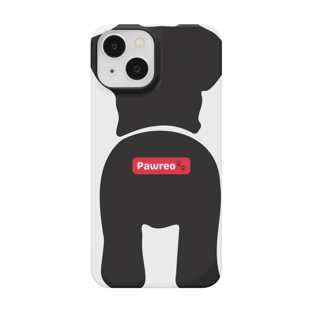 BarkingBeatsのPawreo🐾 ブラックコレクション スマホケース