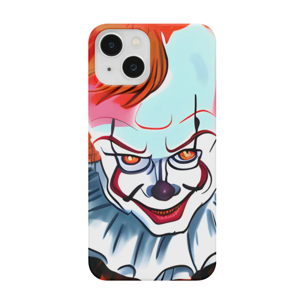 Okuizumoのピエロのイラストのグッズ Smartphone Case