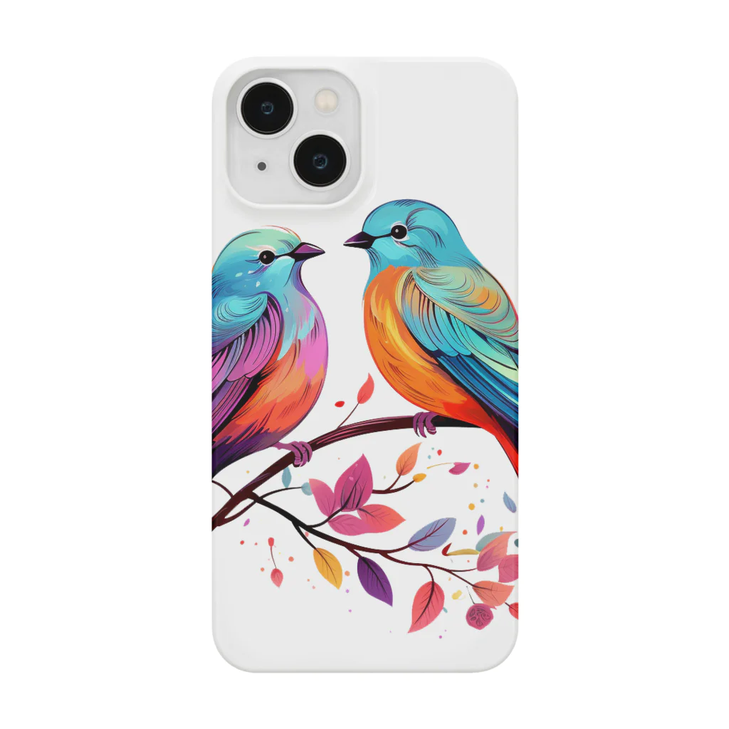 BunnyBloomのBirds in the Ramus Smartphone Case