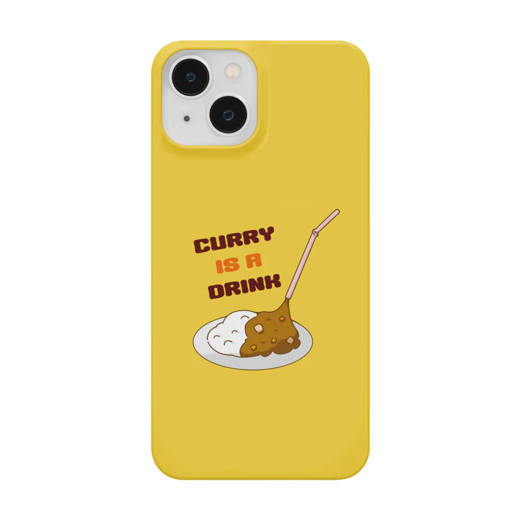 WISHのCurry is a drinkスマホケース スマホケース