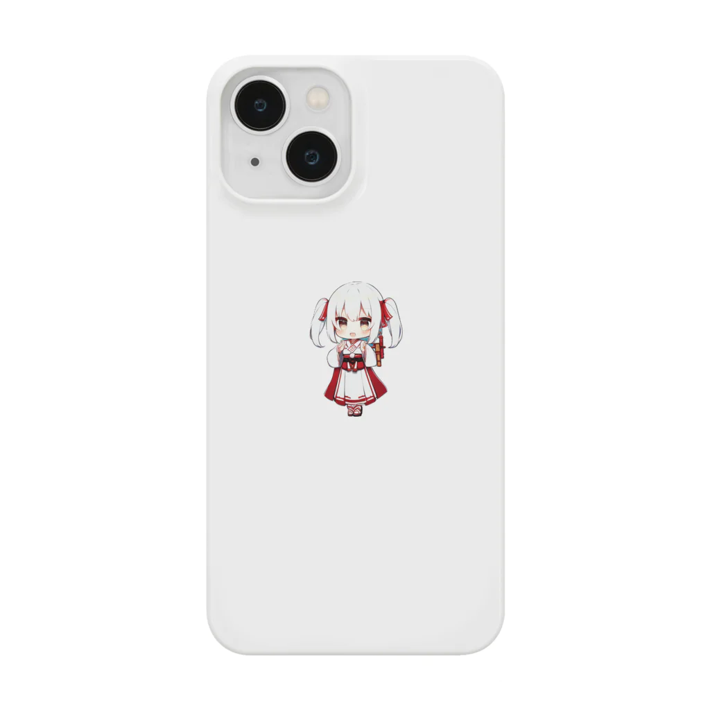 タカネットの巫女少女② Smartphone Case