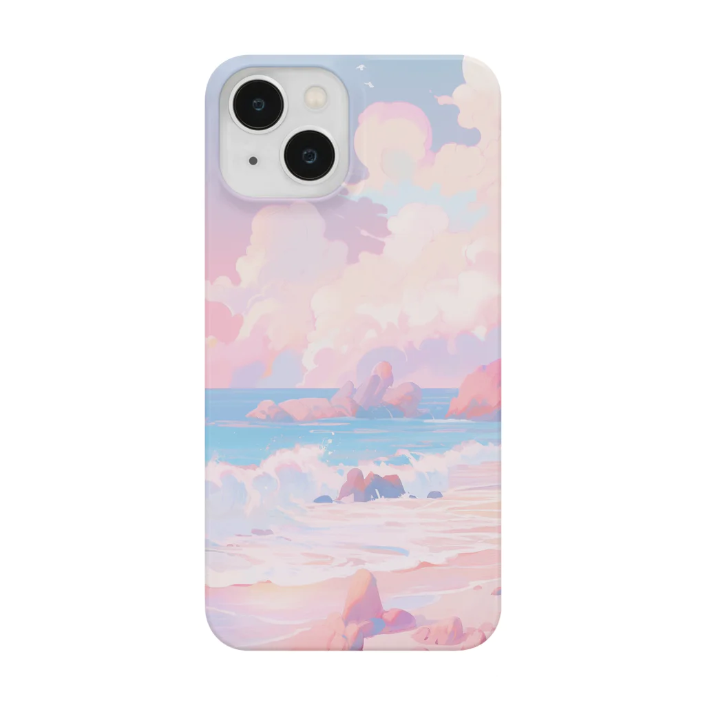 THE ZOANTHROPE KINGDOMのPastel the beach Smartphone Case