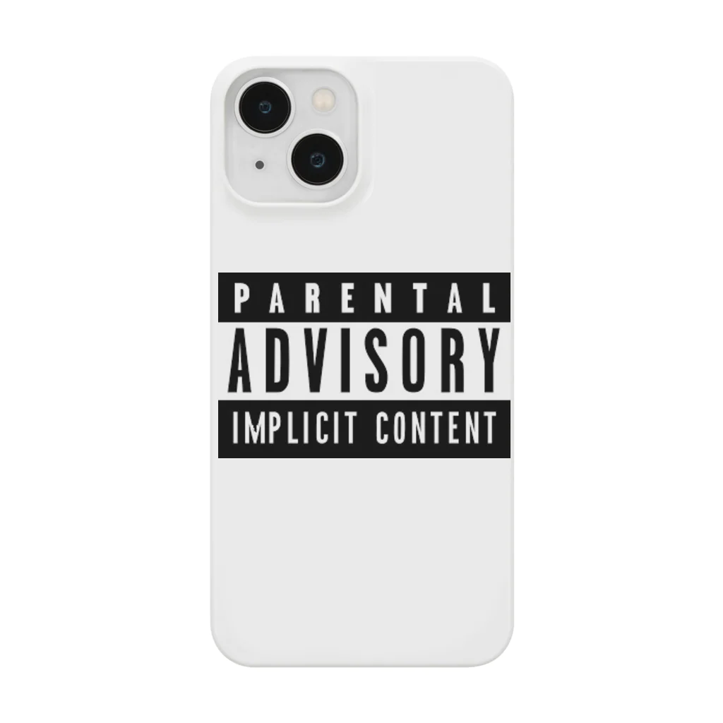 doctrineのPARENTAL ADVISORY-IMPLICIT CONTENT- スマホケース