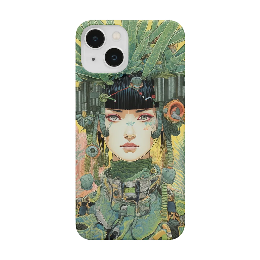 Cyber CactusのCactus - Woman 1 Smartphone Case