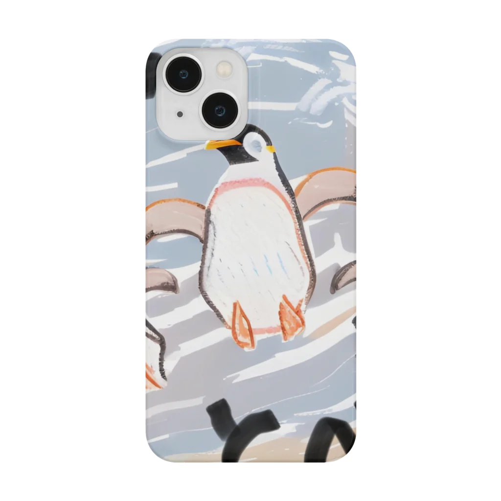 ゲレゲレの空飛ぶペンギン Smartphone Case