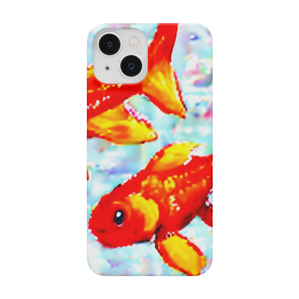 ZUKASAMAの金魚のカップル Smartphone Case