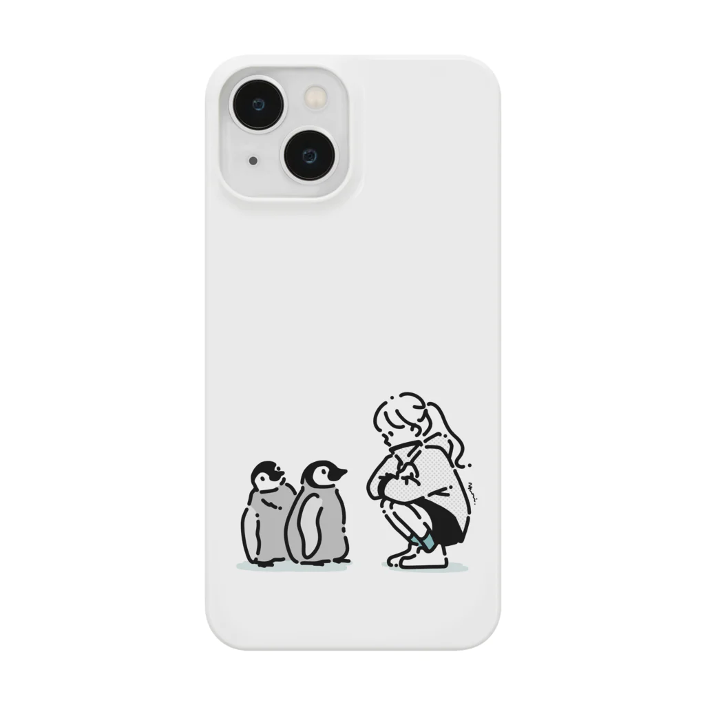 yuriのペンギンと女の子 Smartphone Case