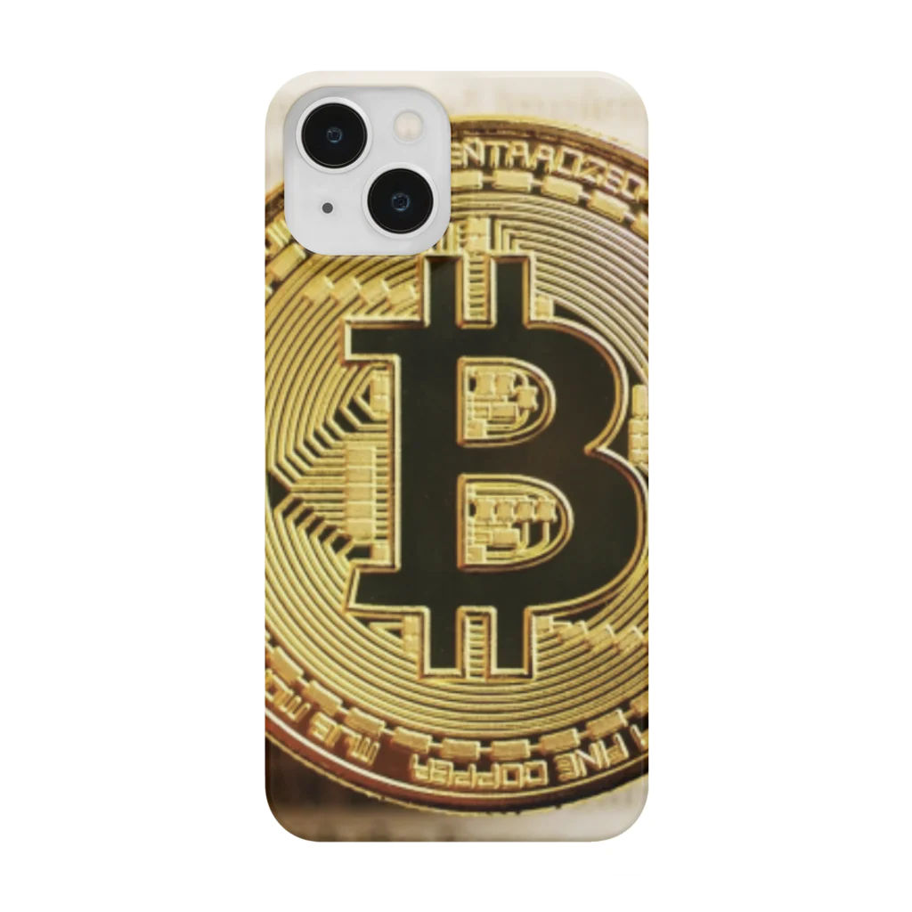 T”Shirtのビットコイン、暗号資産、流行り Smartphone Case