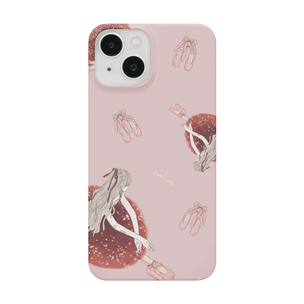 t.yui storeのballerina Smartphone Case