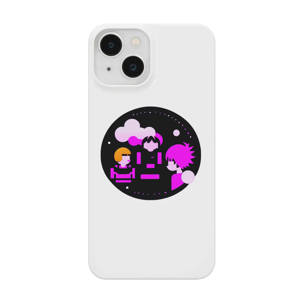 まみうだぱおのゆったりSHOPのPINKSISTERS Smartphone Case