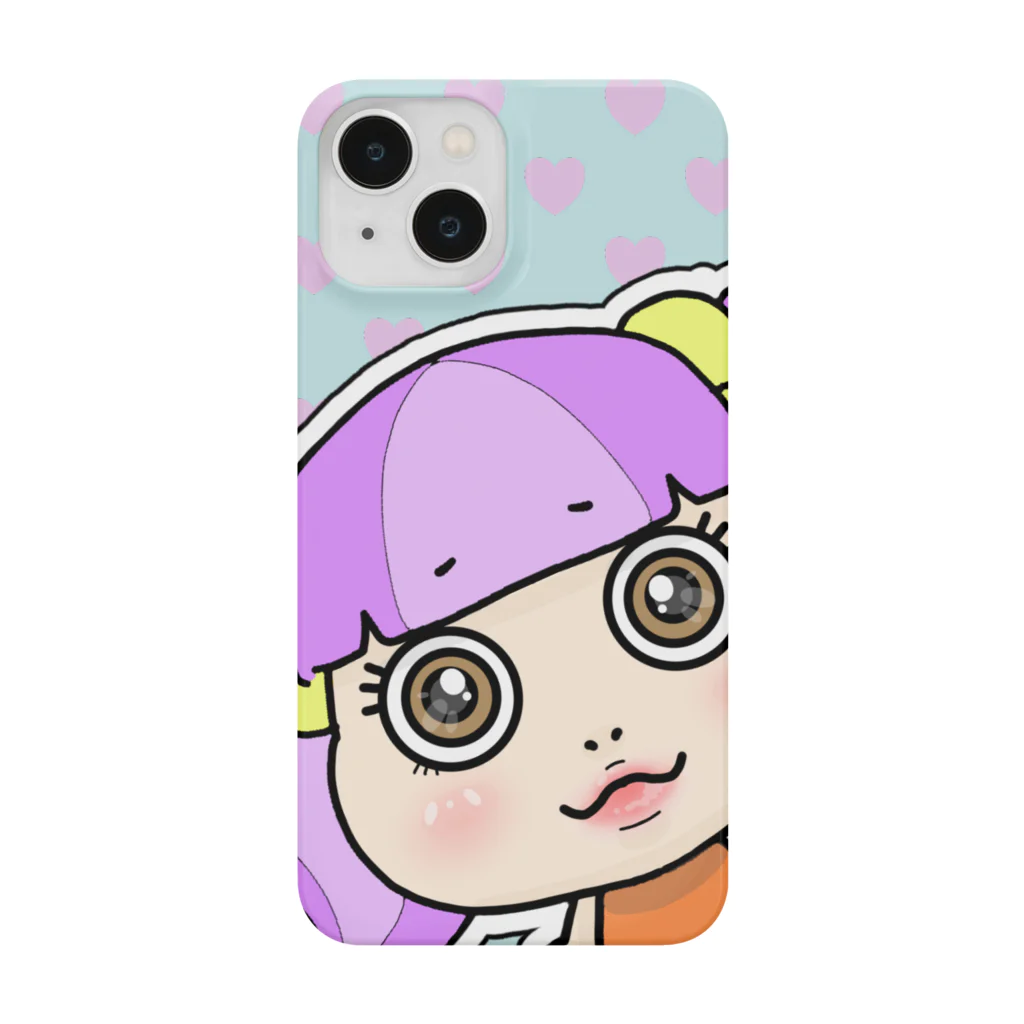 PACOのひまりん(PURPLE) スマホケース