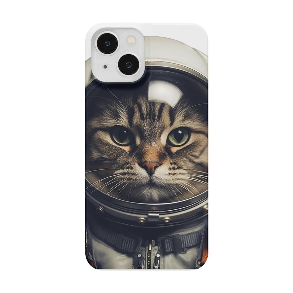 スペースキャットコレクションの🚀 宇宙猫スペーススーツグッズ 🚀 Smartphone Case