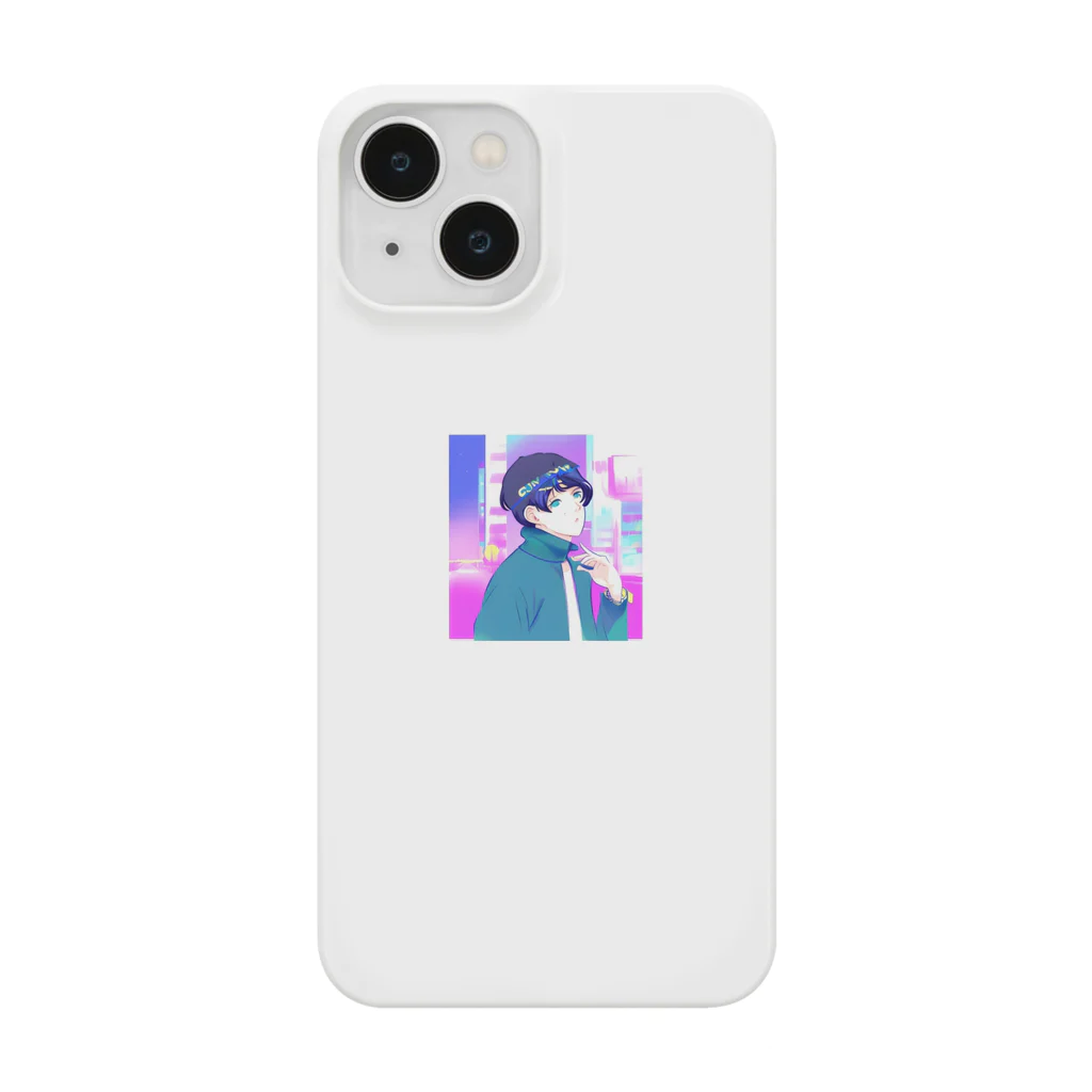 みやこのオリジナルショップのアニメ風の原宿系男子のオリジナルグッズ Smartphone Case