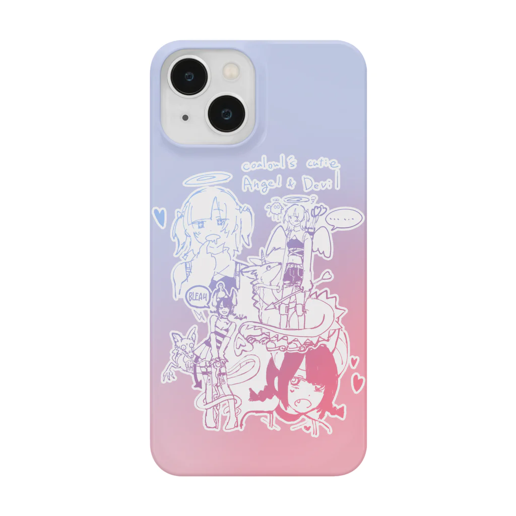 coalowl(コールアウル)の天使の子、悪魔の子 Smartphone Case