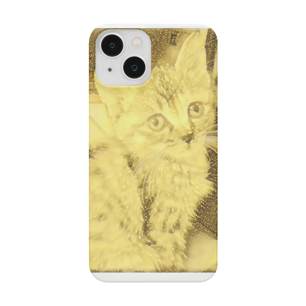 金色猫のキラキラネコ Smartphone Case