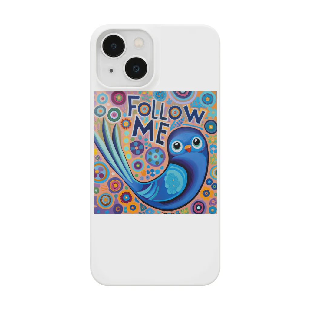 ノイトランナウェイのfollow me! bird スマホケース