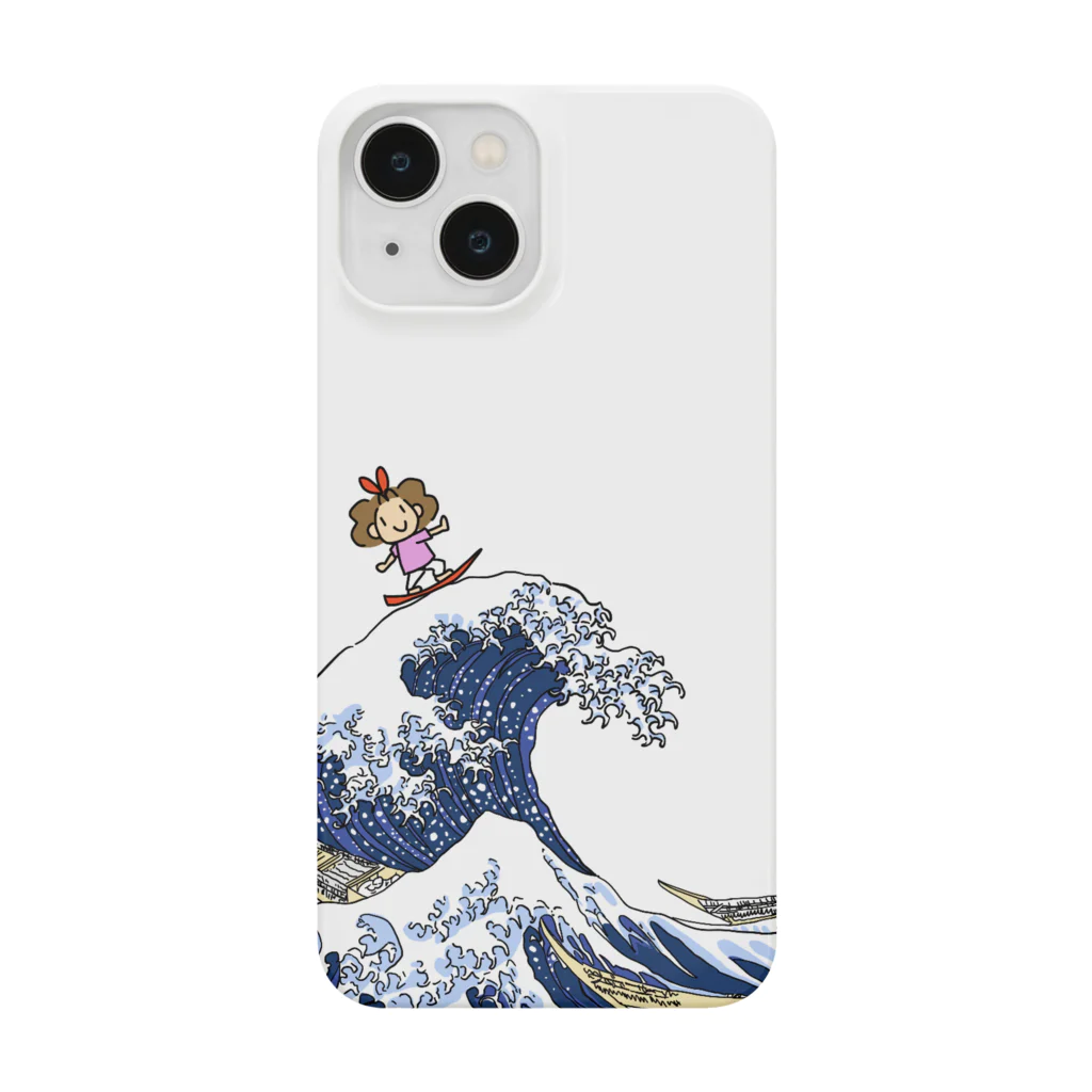 パー子/お絵描きやの波乗りパー子 Smartphone Case