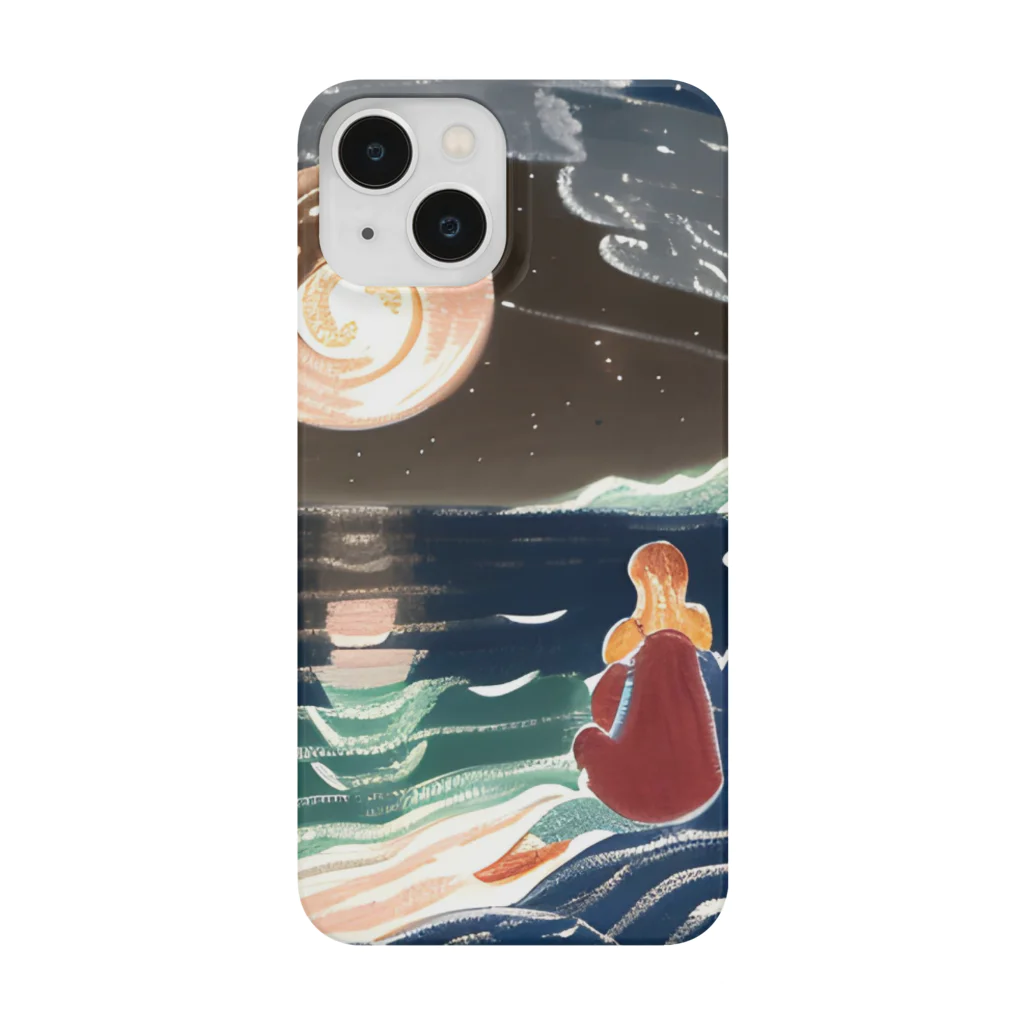 tetsuの夜の海 Smartphone Case