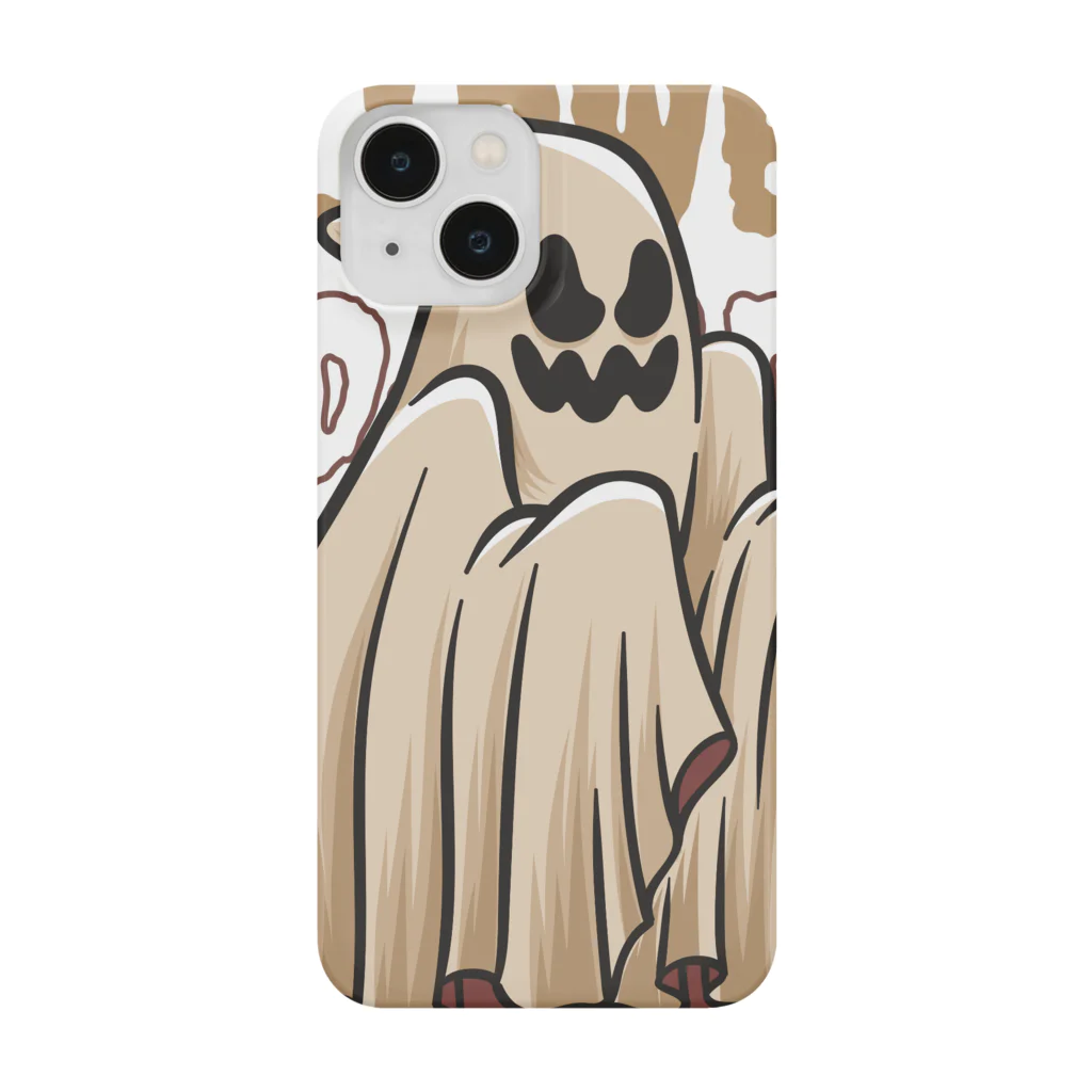 Bad Daddy at SUZURI のハロウィン　コミックゴースト Smartphone Case