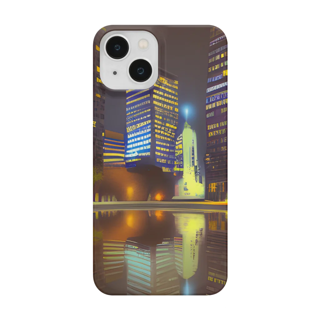 aripeishopの都会の夜景 Smartphone Case