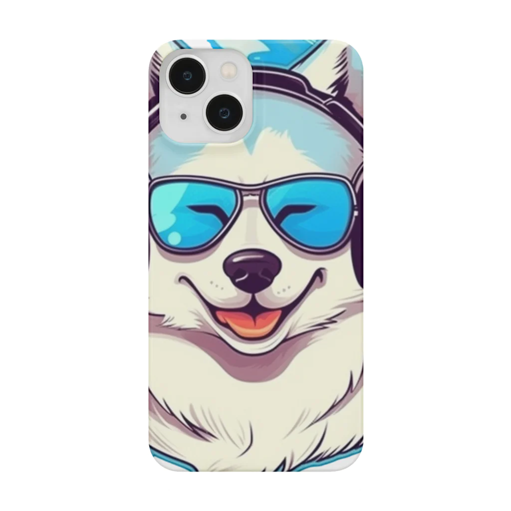 dogsdream8246の夏楽ハスキー Smartphone Case