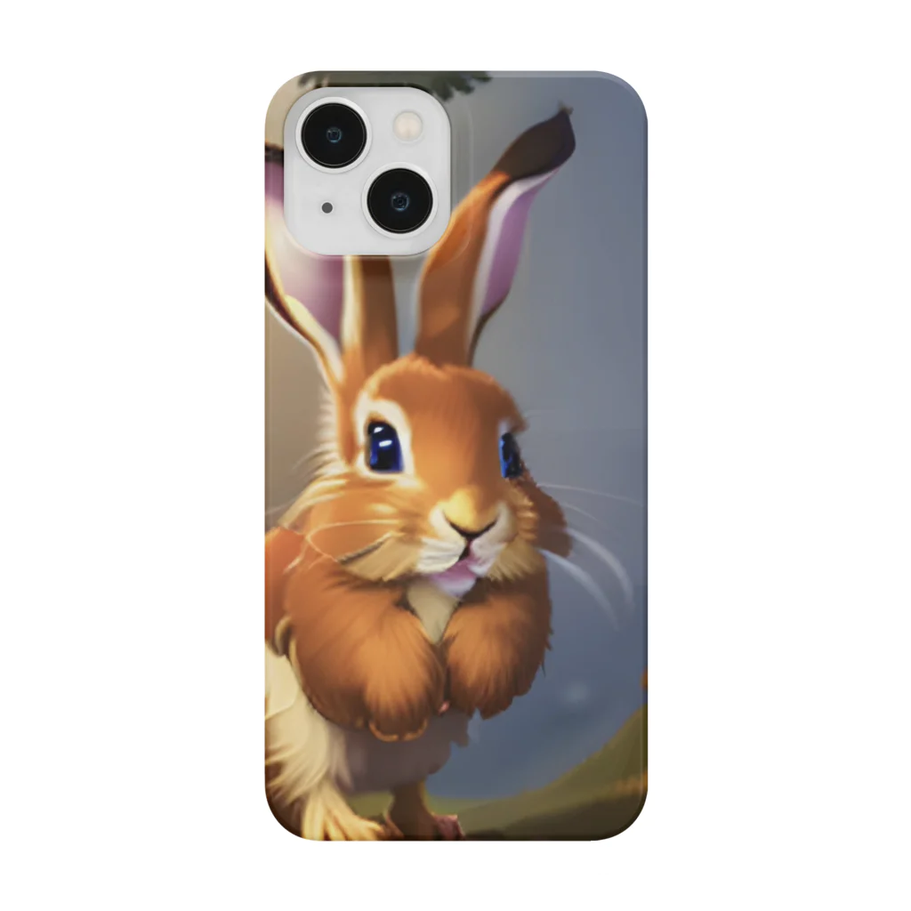 ニコニコマーケットのうさぎとリス Smartphone Case