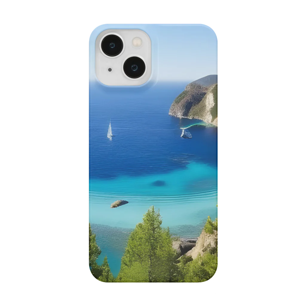 山田　太郎の海辺で　ゆったり　バカンス Smartphone Case