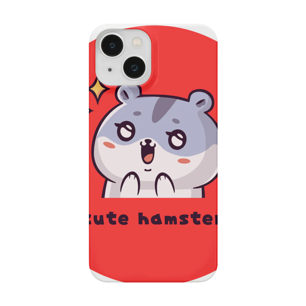 blue_7777　まねきねこショップのCute Hamsters Autumn in Japan Smartphone Case