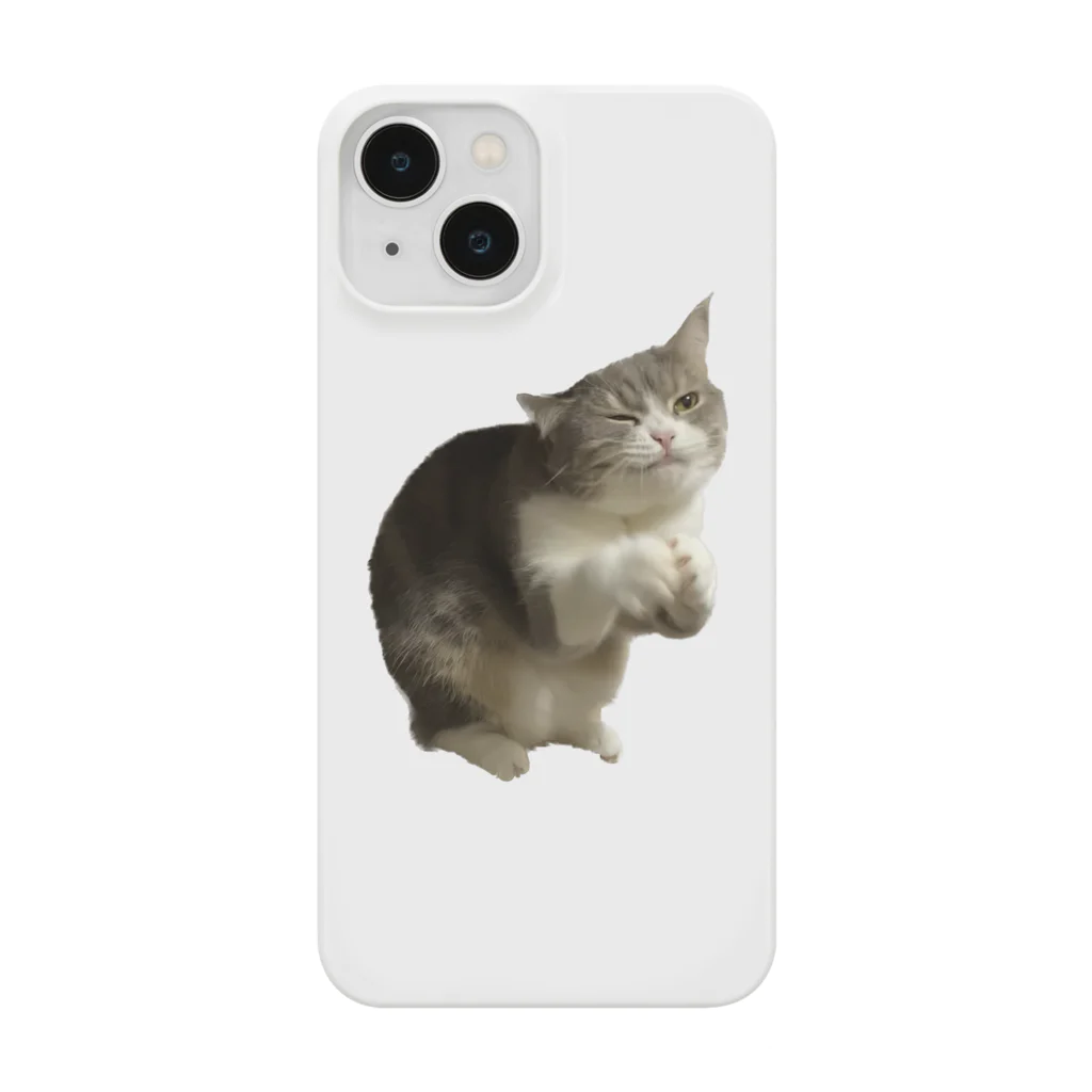 むっちり猫のむっちり丸のちょうだい！ミロ姫！ Smartphone Case