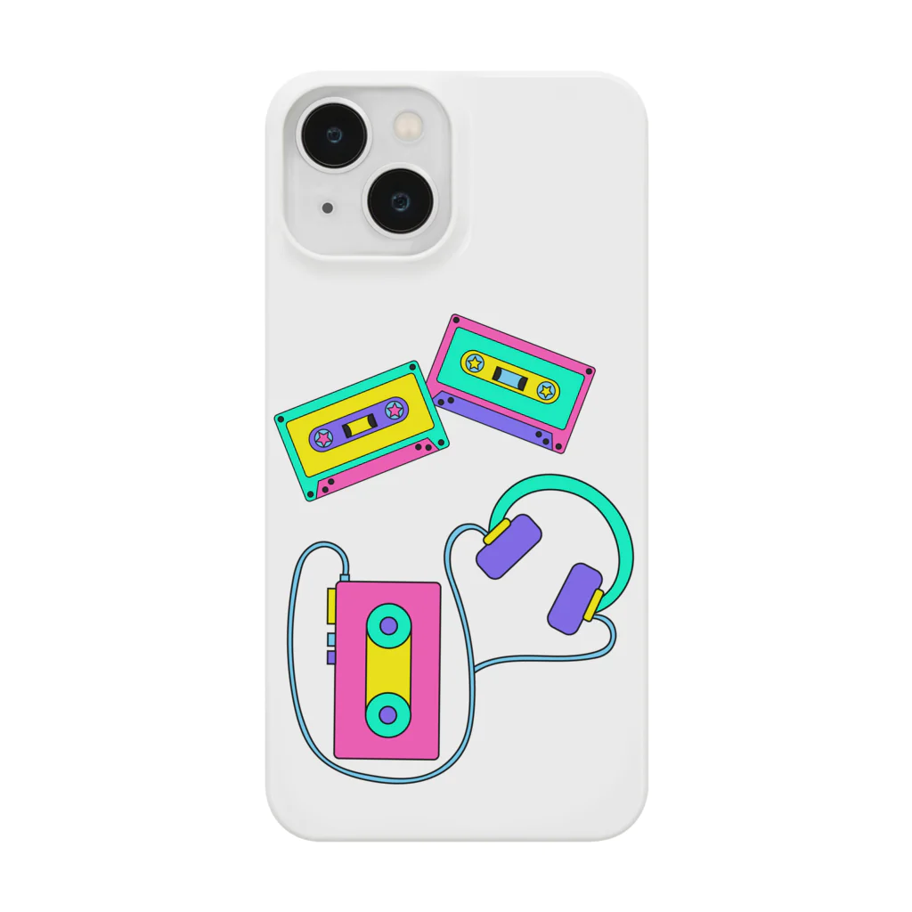 Lucia BOXの90'S LOVE -ウォークマンとカセットテープ Smartphone Case