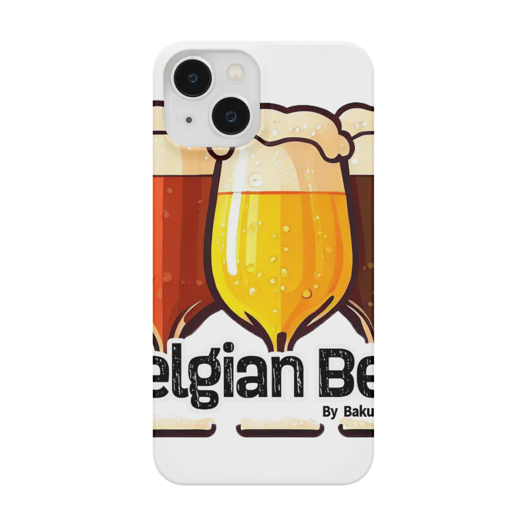 ベルギービールバー麦酒本舗公式グッズの3Belgian Beers スマホケース