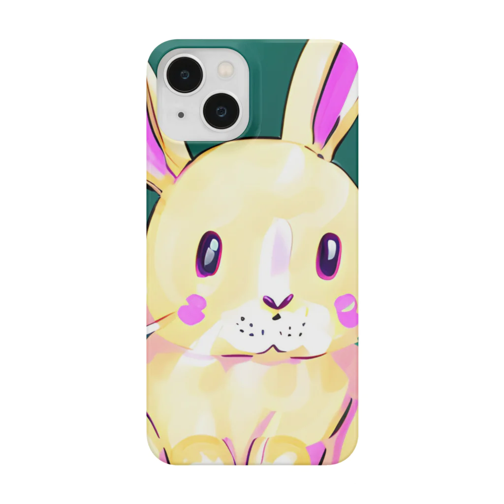 Haruharuのぼくうさぎのイラストグッズ Smartphone Case