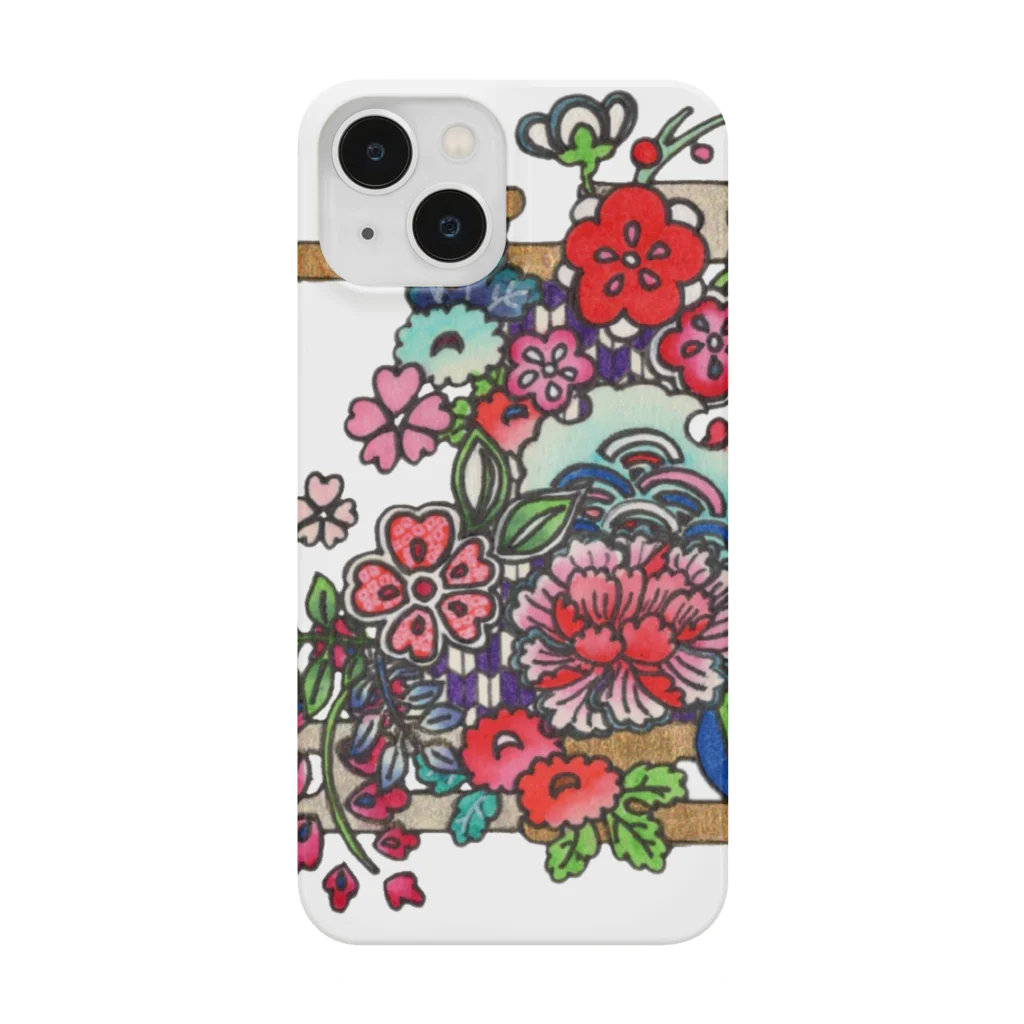 JapaneseArt Yui Shopの咲き誇れ Smartphone Case