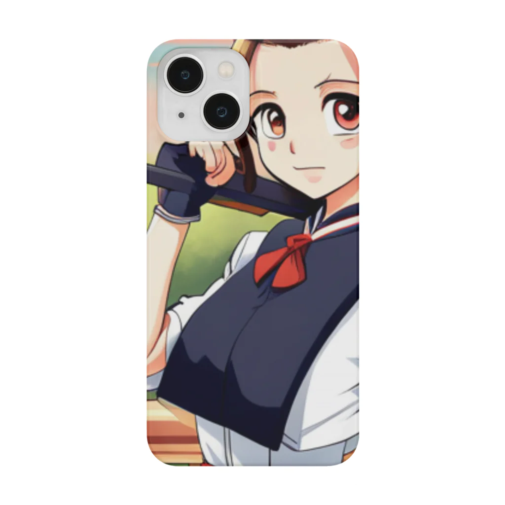 🎨デザイン宮殿🛍️の猫系美少女 Smartphone Case