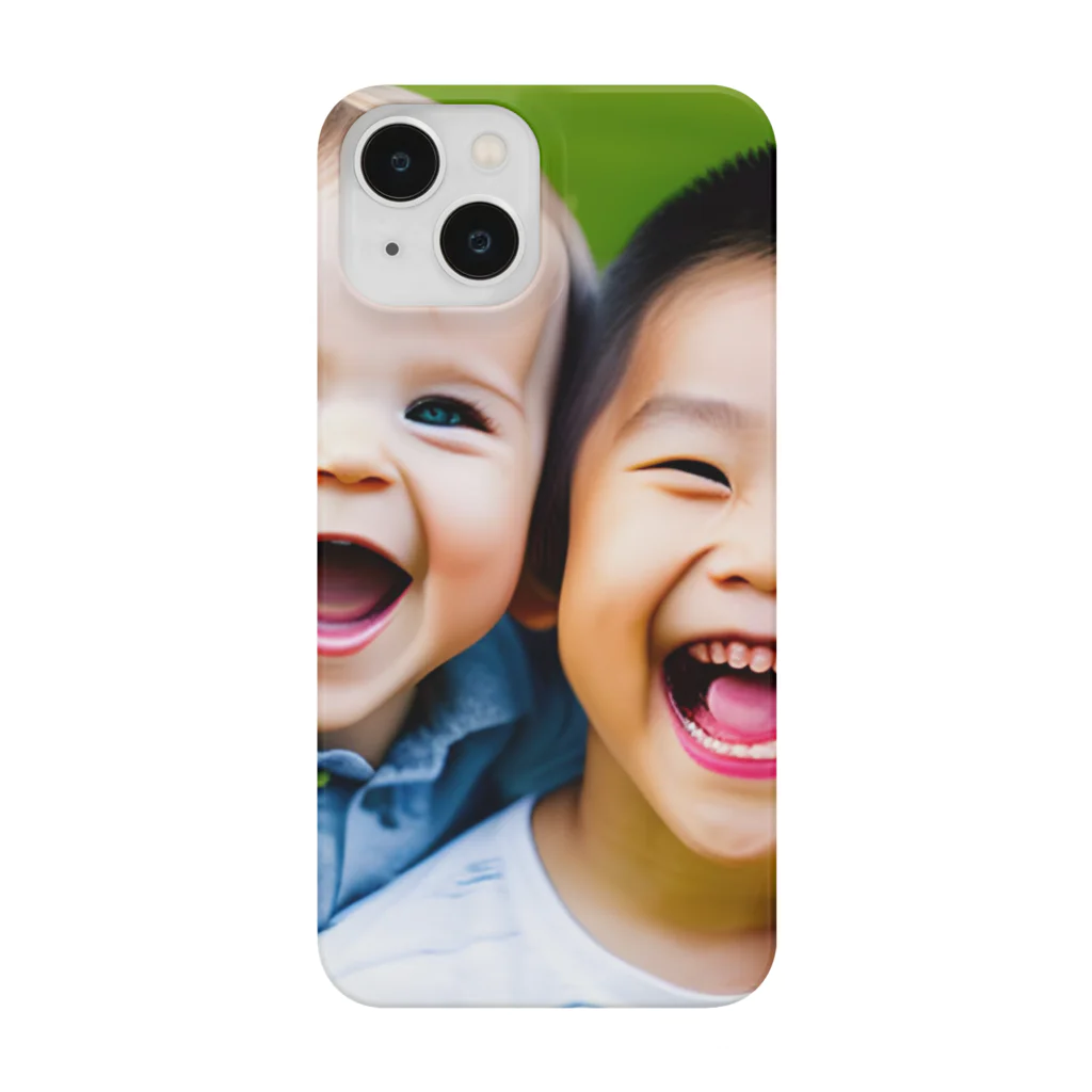 wado_dのかわいい笑顔の子供達 Smartphone Case