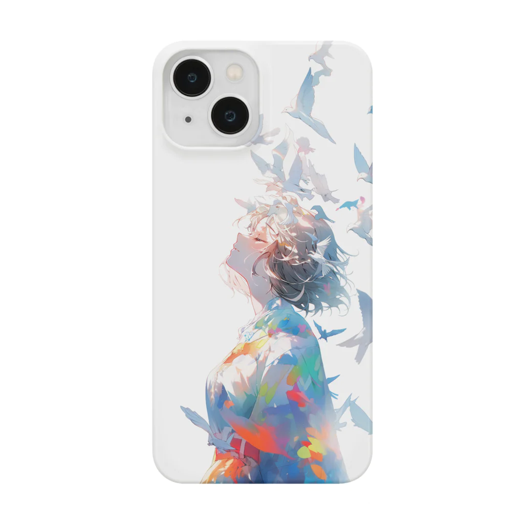 ShhSawStudioの深呼吸 Smartphone Case