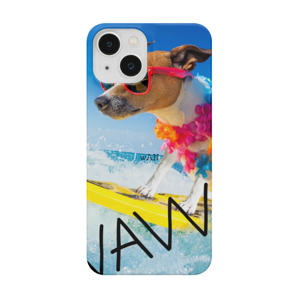 HANIの犬 サーフィンデザイン Smartphone Case