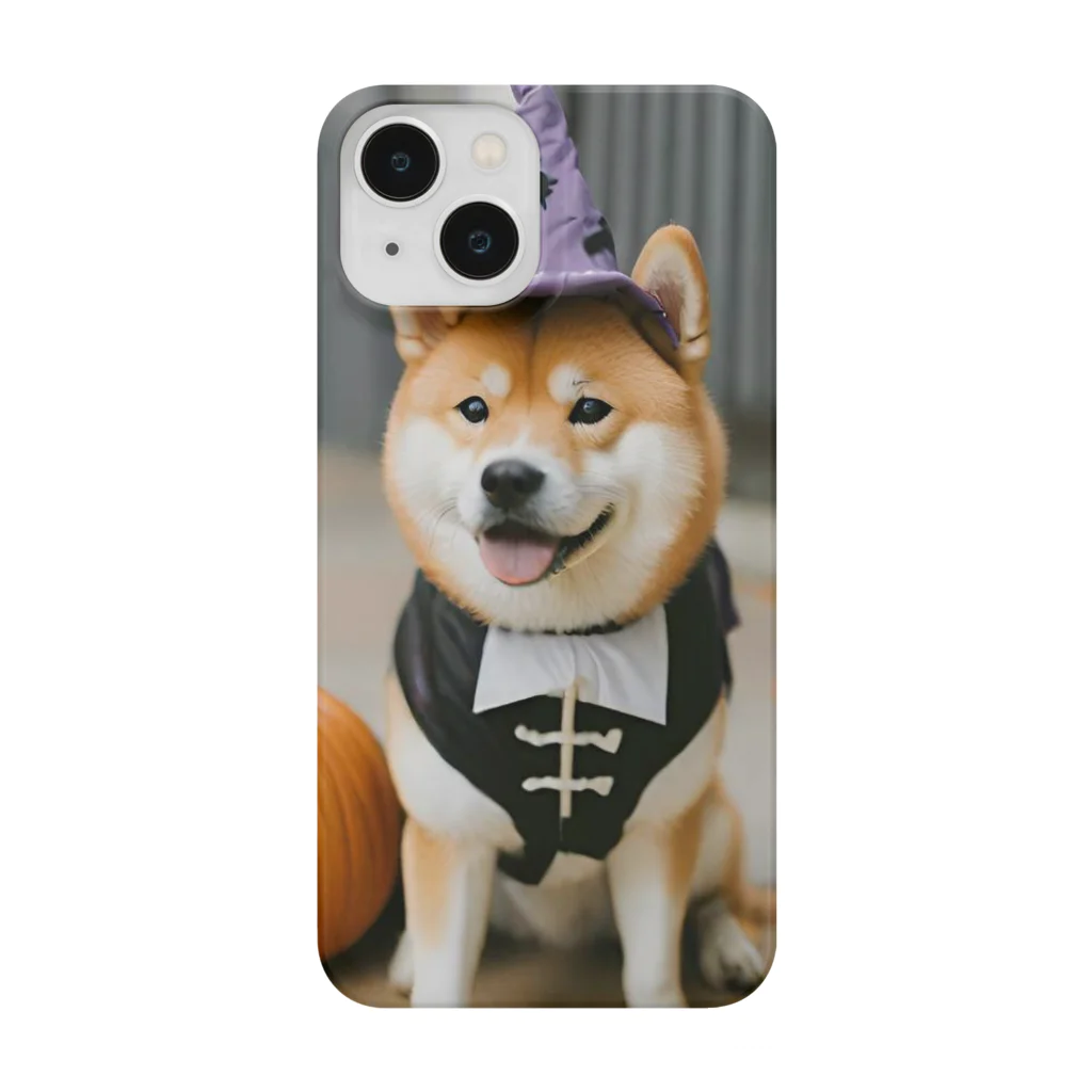 さぼりのあっくまんのハロウィンしば Smartphone Case