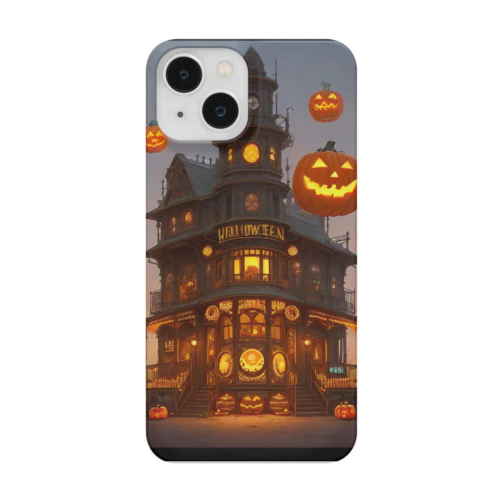 waffle2000のハロウィン洋館 Smartphone Case